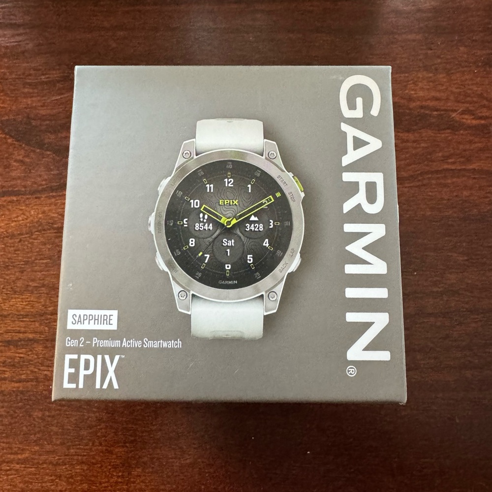 Garmin Epix Sapphire Gen 2 - NEW